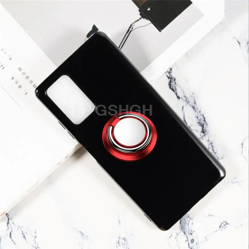 Custodia Rigida Antiurto Per Blackviewa100 A100 6.67 ''Blackview A100 Custodia Per Supporto Pieghevole Con Anello In Silicone Morbido