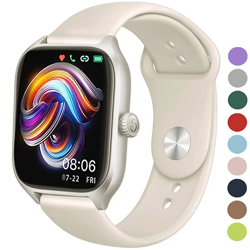 Cinturino Da 20Mm 22Mm Per Amazfit Gts 4 3 2 2E Mini Biplite Gtr 4 3 3-Pro 2 Stratos 2 3 Cinturino Sportivo In Silicone Amazfit Bip