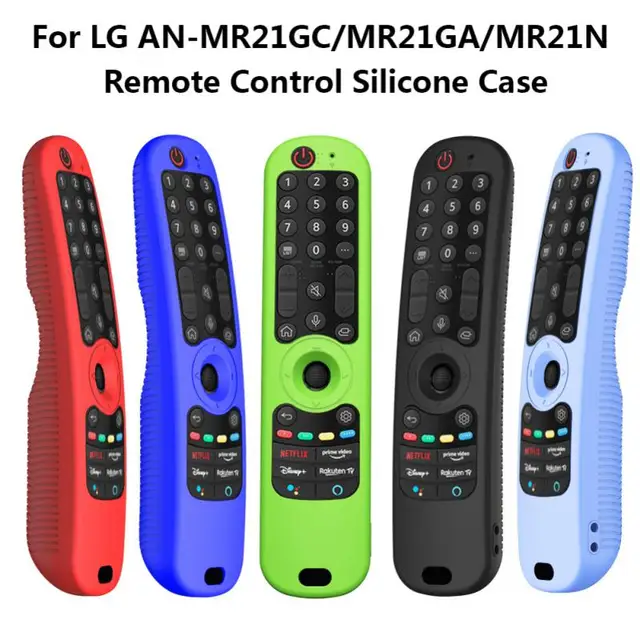Védő Tok Lágy Csúszásbiztos Az Lg An-Mr21Gc An-Mr21Ga An-Mr21N Távirányító Cover Lock-Dofof Szilikon Mosható