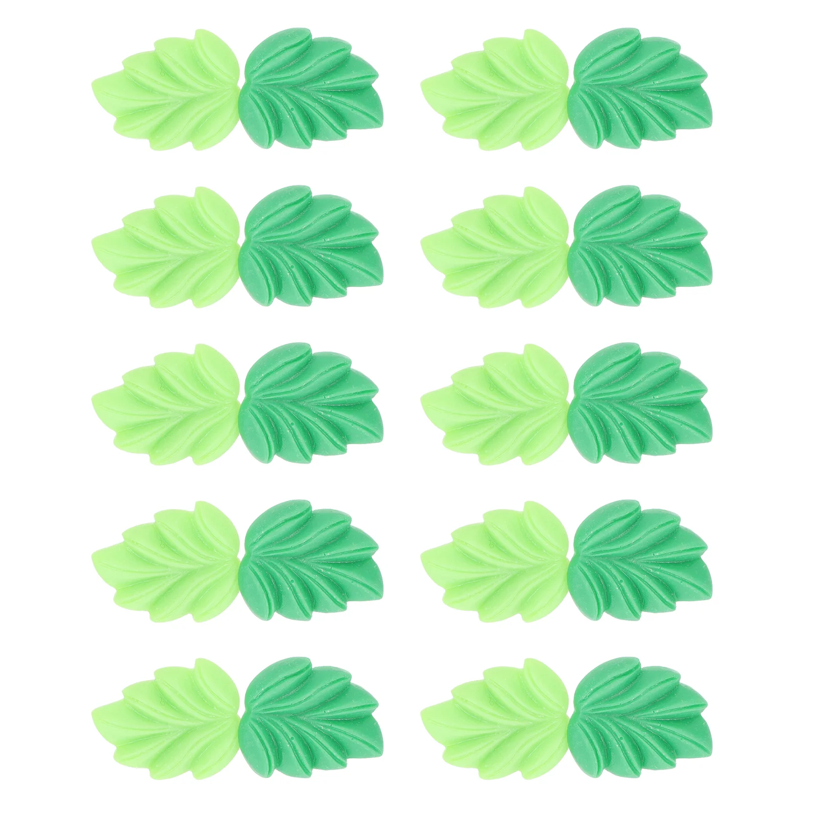 20 Pcs Decor Green Leaf Pushpin Household Tacks Message Board Thumb Multi-function Poster Accessory Supply