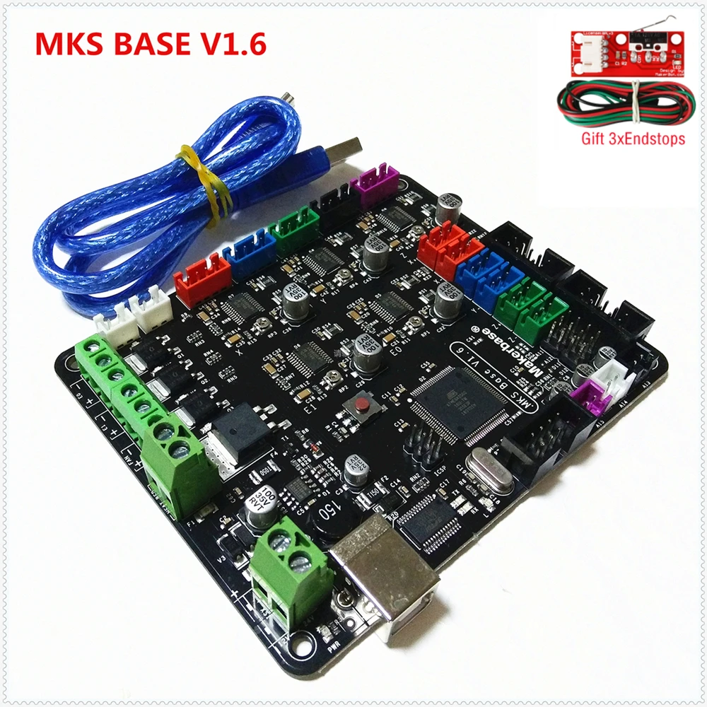 Mks Base V1.6 3d Printer Control Board Integrated Circuit Board