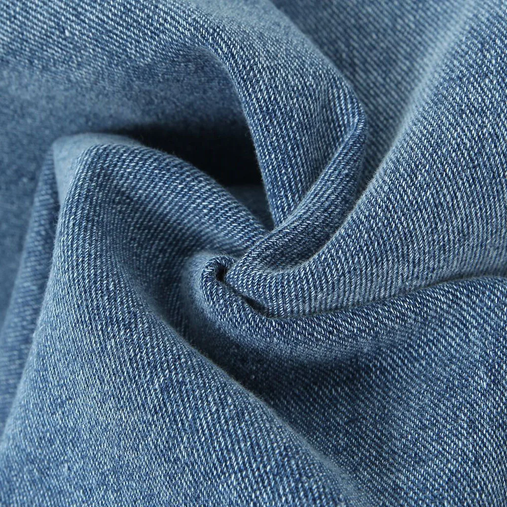 Plus Size Women's Short Jacket Premium Light Blue Loose Denim Coat Single Breasted Jean Preppy Style Autumn 2025