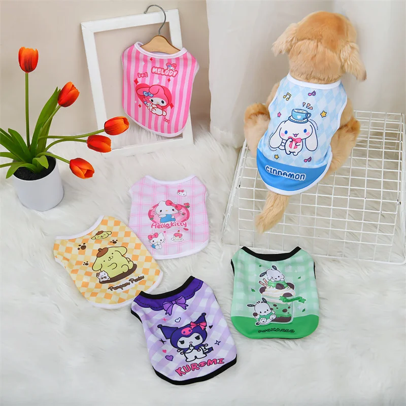 Cartoon Small Dogs Vest Teddy Chihuahua Breathable Puppy Sleveless T-Shirt  for Cat Dog Costume Summer Pet Dog Clothes Yorkshire - AliExpress