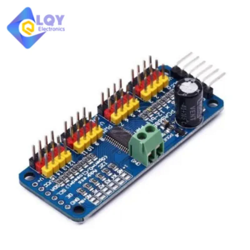 Muslimate 16 Canali 12-Bit Pwm/Servo Driver-I2C Interfaccia Pca9685 Modulo Raspberry Pi Shield Module Servo Shield
