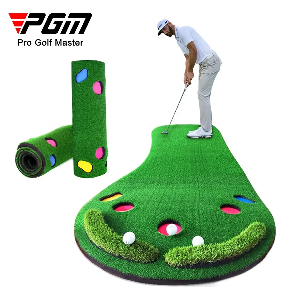 

PGM Indoor Golf Putting Practice Device Big Feet Mini Green Golf Practice Blanket