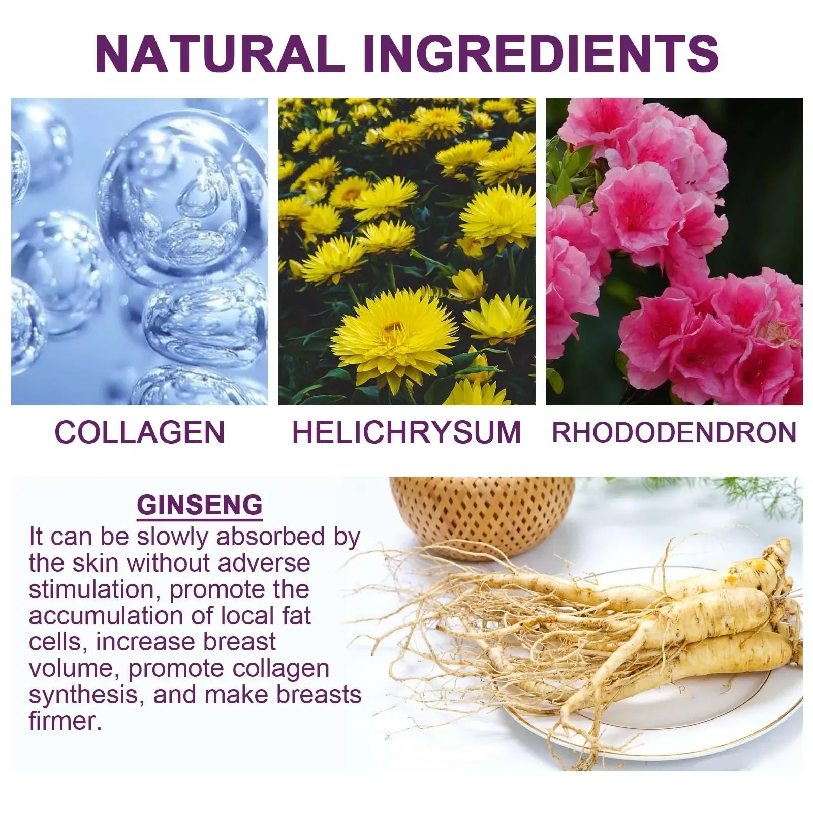 Lift Firm Nourish Breast Get Rid Flat Relaxation Saggy Breast Make Chest More Round Fuller Improves Skin Elasticity Care