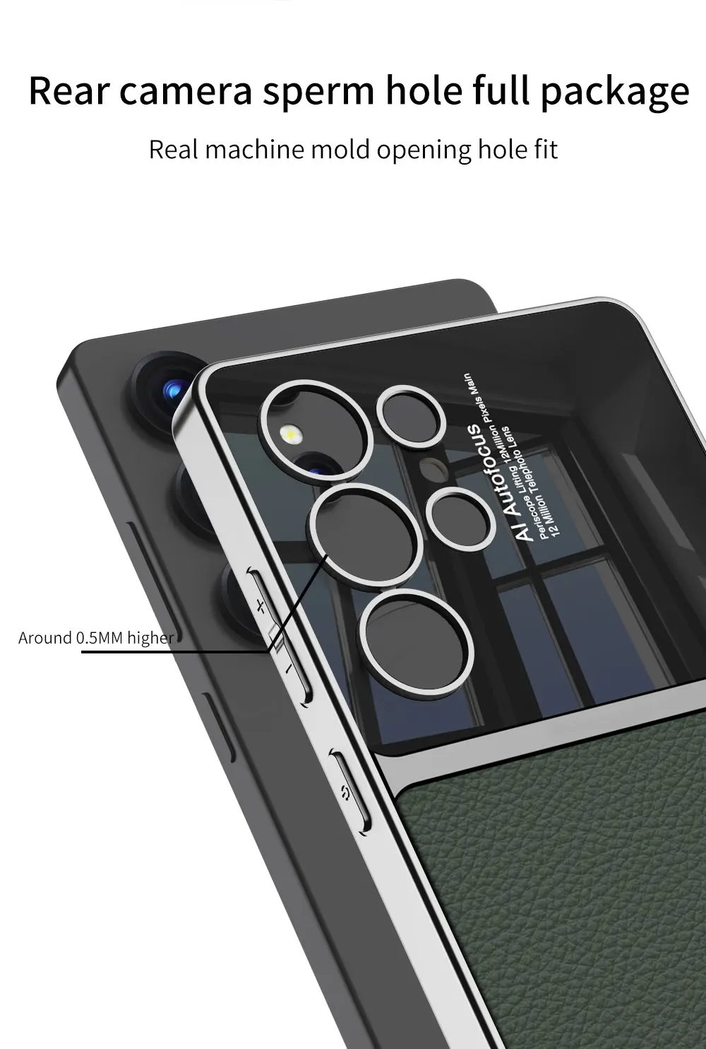 Luxury Plating Leather Case For Samsung Galaxy S25 S24 Ultra Shockproof Soft Edg