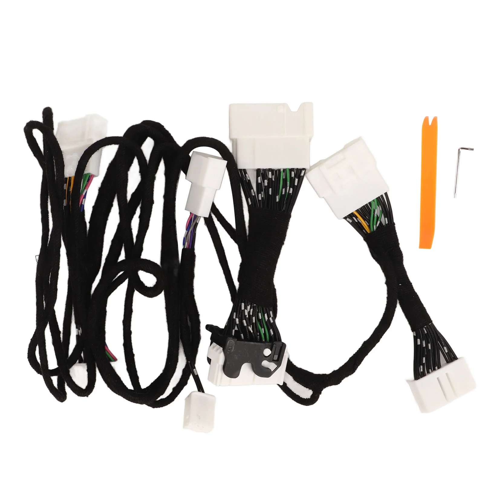 Car Inactive Speaker Activation Wire Harness Audio Modification Cable Harness Kit Replacement for Model 3 LHD
