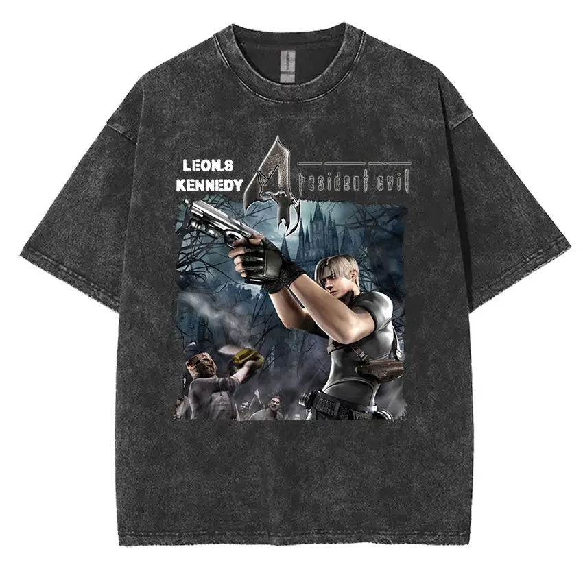 محدودة ليون S كينيدي المقيم الشر الجرافيك تي شيرت...