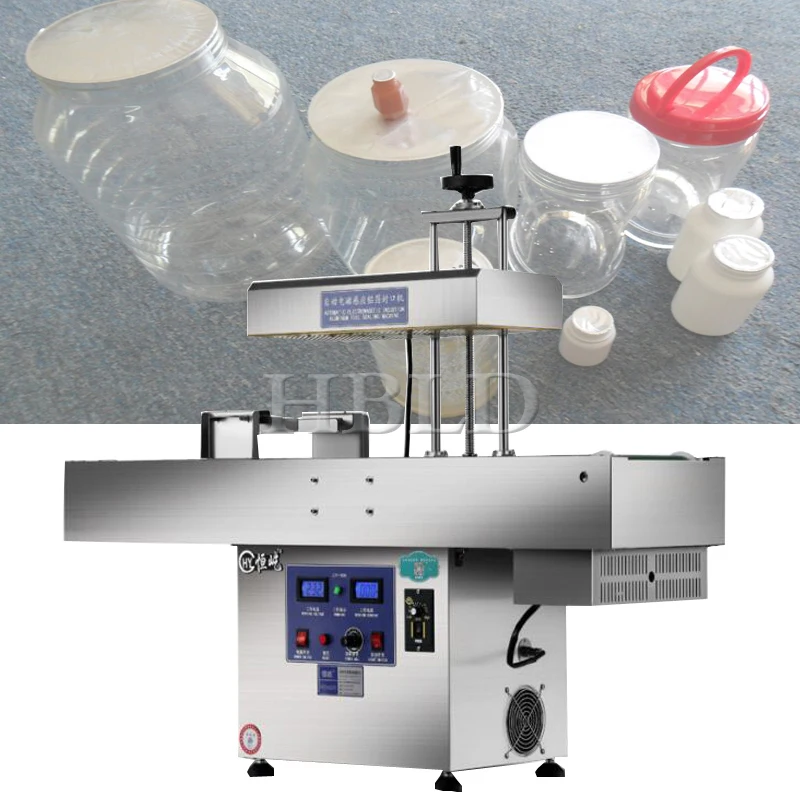 

Fully Automatic Electromagnetic Induction Aluminum Foil Gasket Sealing Machine Bottle Glass Can Lid Sealing Packaging Machine