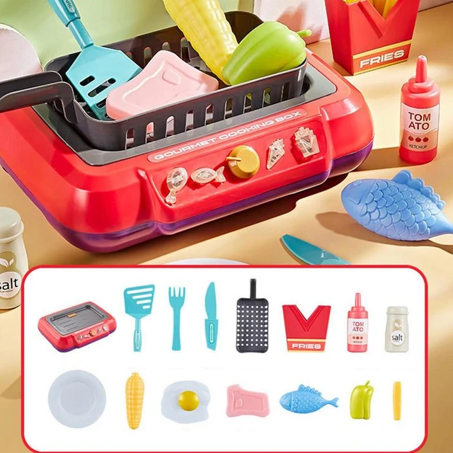 Pretend Play Gourmet Cooking Box for Kids Cooking Box for kids cooking toys  for kids – talgic