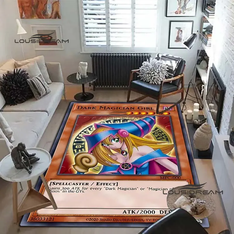 Yu-Gi-Oh MONSTER CARD Carpets and Rug Classic Cartoon Carpet Floor Mat Living Room Bedroom Decorate Large Area Carpet Kids Room 4