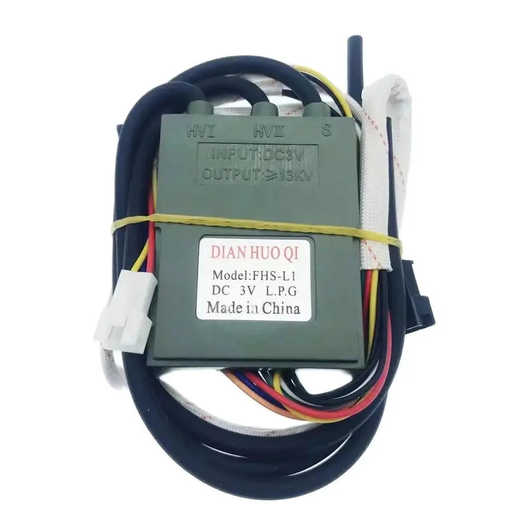 Gas Oven Igniter Total 15 wires Universal DC 3V Gas stove Double ignition with Temperature control and display Pulse igniter 1PCS