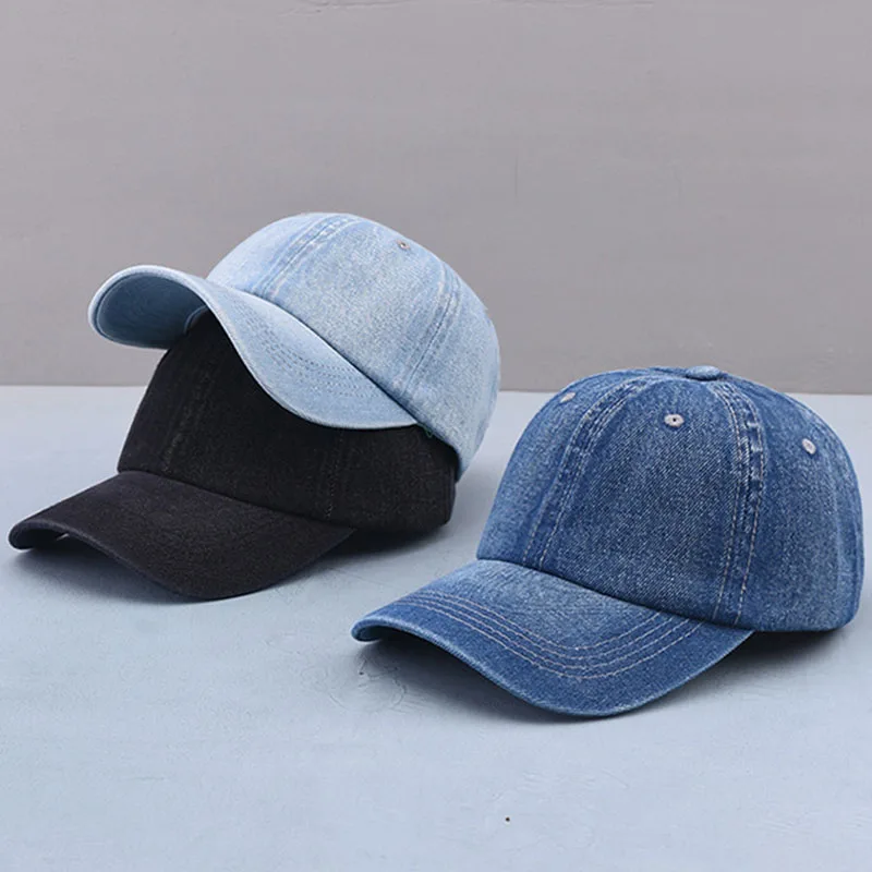 

Men's Cotton Baseball Cap Classic Washed Cotton Soft Top Snapback Caps for Women Hip Hop Punk Trucker Bone Gorras High Quality