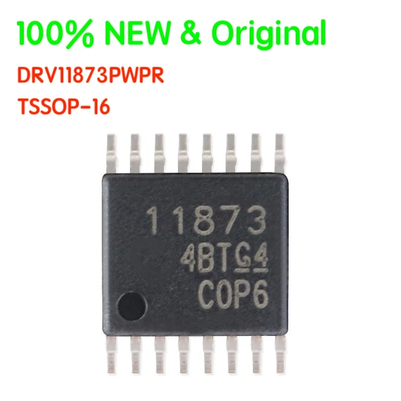 DRV11873DRV11873PWPDRV11873PWPRTSSOP16ThreephaseSensorlessMotorDriverOriginalGenuine