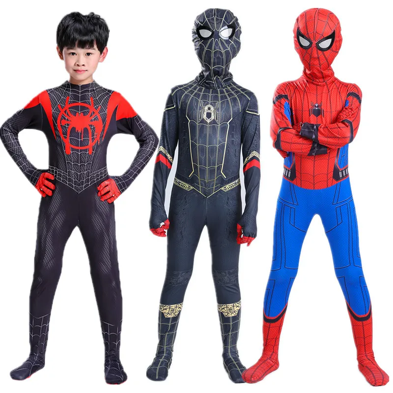 Child Black Spiderman Costume –