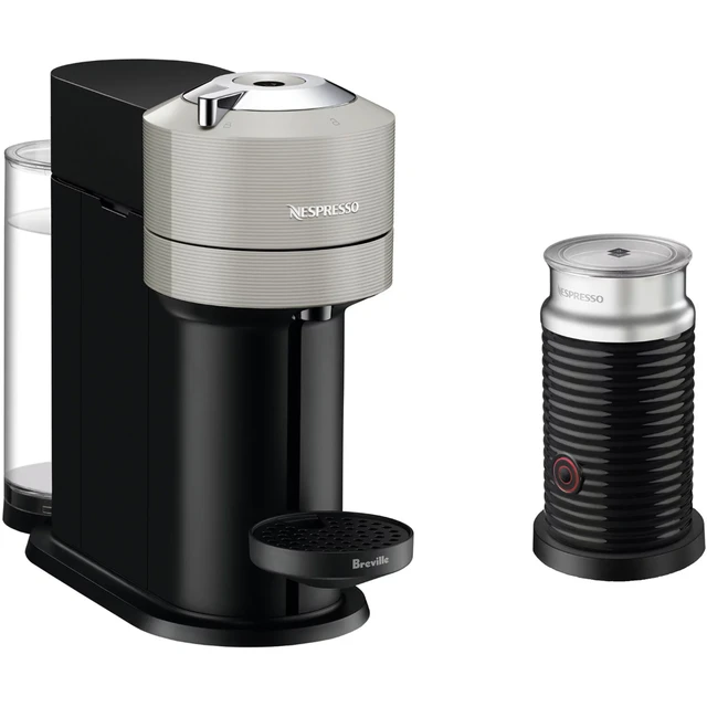 Nespresso Vertuo Next Coffee and Espresso Machine by Breville, Light Grey