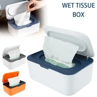 Wipes Dispenser Dustproof Tissues Wipes Case with Lids Multifunctional Baby Wipe Holder Large Capacity Sealing Container Case 1