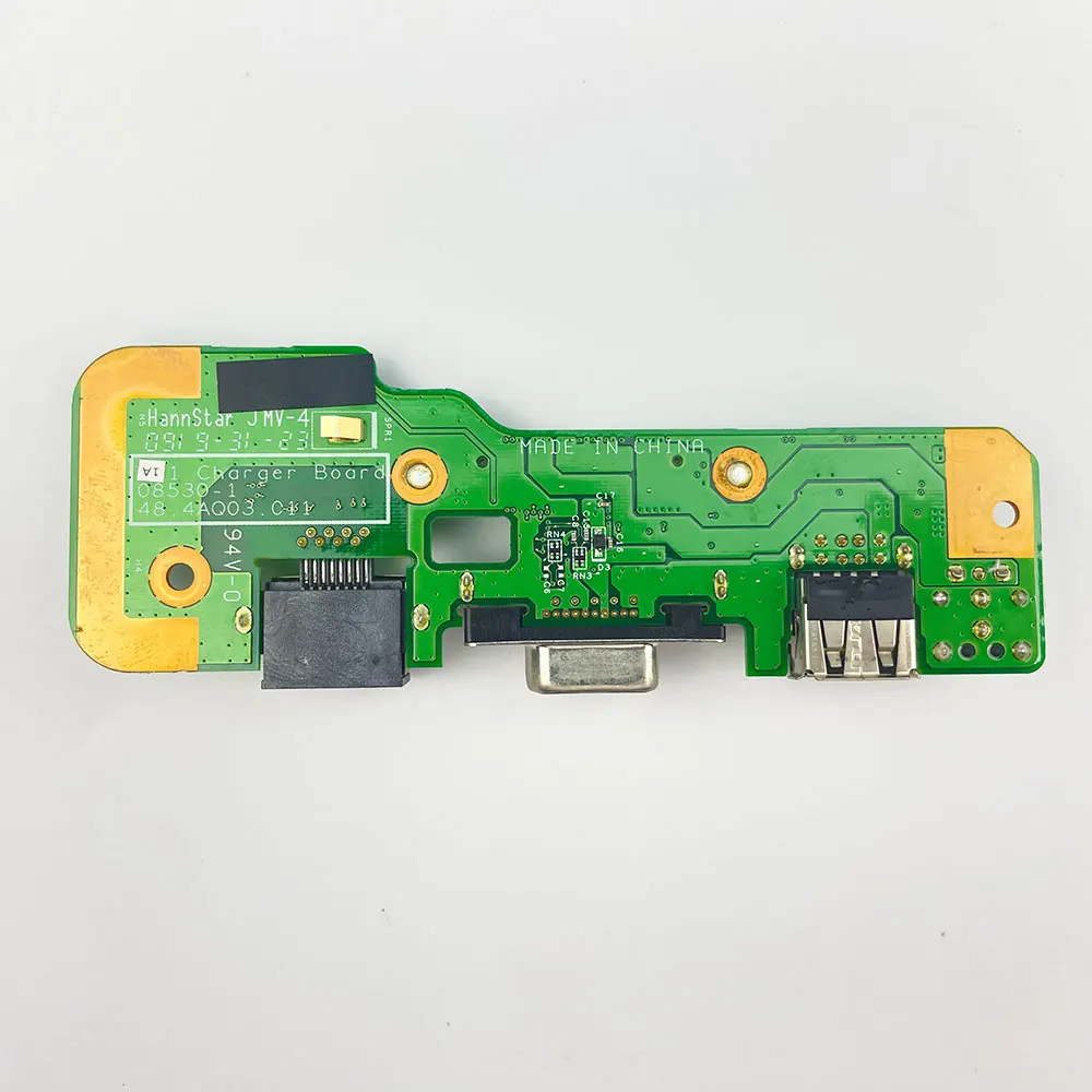 Dell Inspiron 1545 1546 노트북 DC-IN USB VGA LAN 충전 네트워크 카드 RJ45 보드 용 DC 전원 USB 잭 보드 48.4AQ03.011 08530