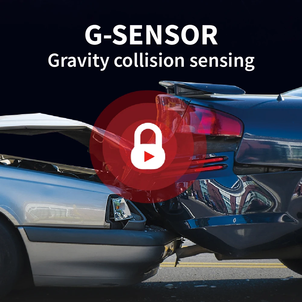 كاميرا سيارة UHD 4K تسجيل أمامي خلفي