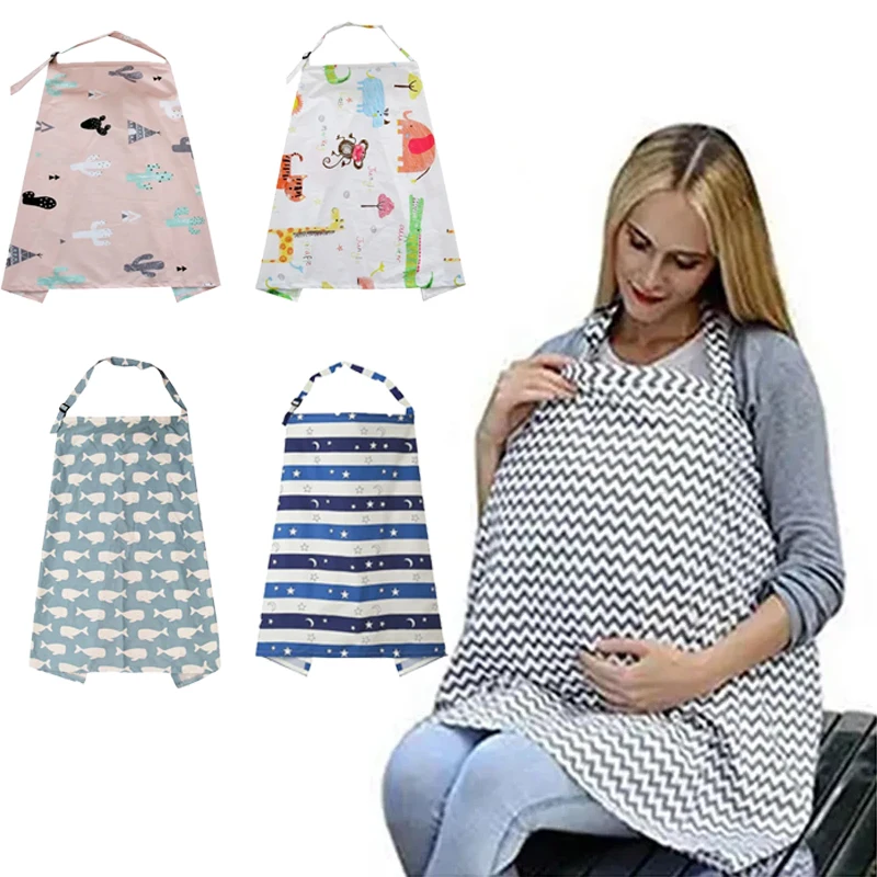 Mother Outing Breastfeeding Nursing Cover Baby Feeding Nursing Covers Adjustable Privacy Breastfeeding Apron Stroller Blanket breastfeeding cover nursing towel