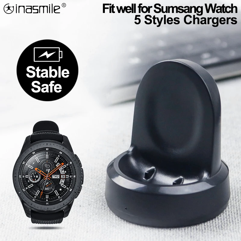 Wireless fast Charging Cable For Samsung Galaxy watch 4 classic Active 1 2 Fit e USB charger dock 3 Gear S2 S3 | Электроника
