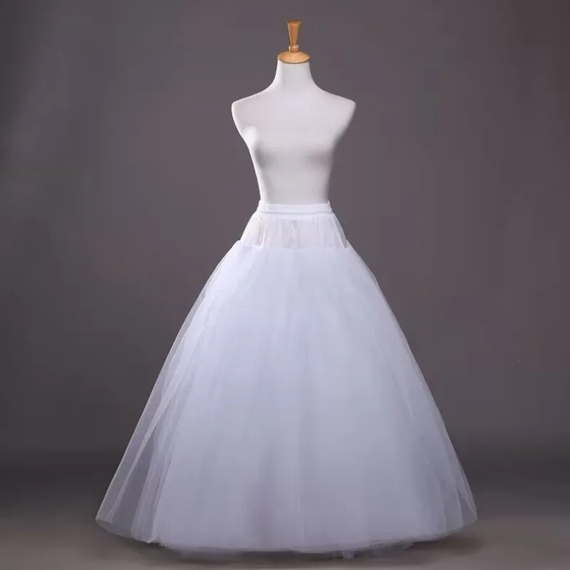 Adult Plus Size Petticoats Women Floor Length Crinoline NO Hoop Long Petticoat Underskirt Puffy Skirt Wedding Dress Ball wedding underskirt wedding petticoat