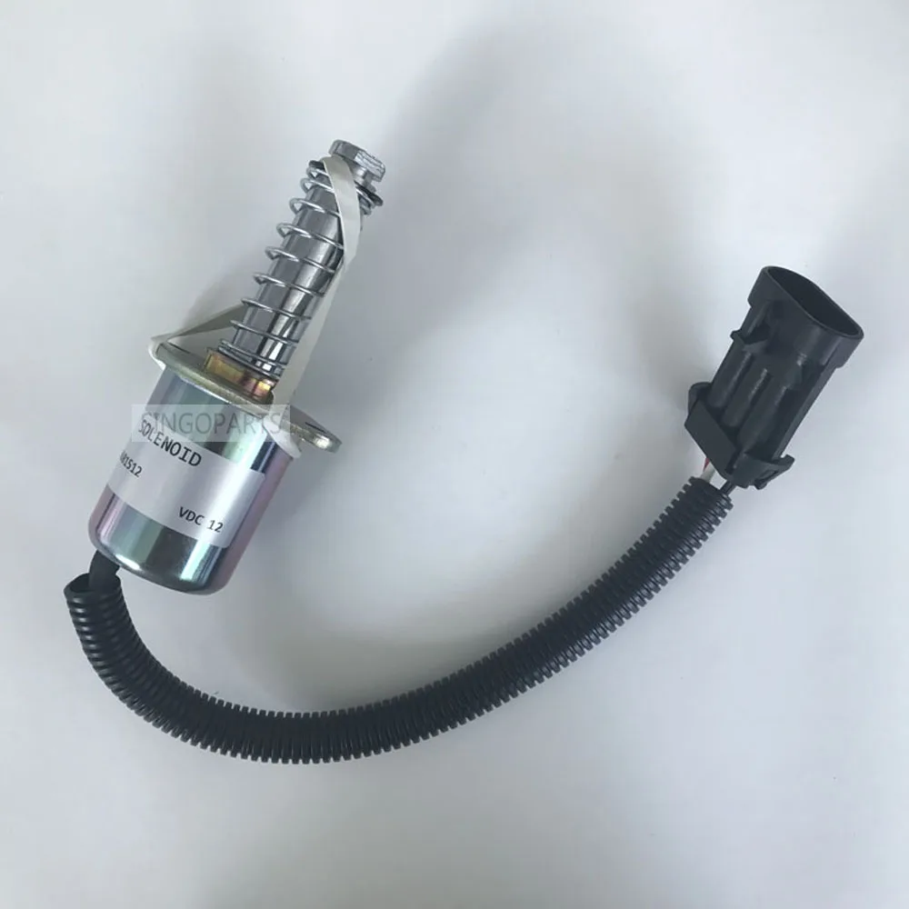 

High Quality DC12V 6681512 E-6681512 Traction Lock Solenoid For Bobcat Skid Steer S150 S160 S185 753 763