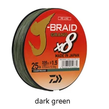  New Original DAIWA J-BRAID GRAND Fishing Line 300M 8 Strands Braided PE Line Fishing Tackle 18 20 25 30 35LB Made in Japan 