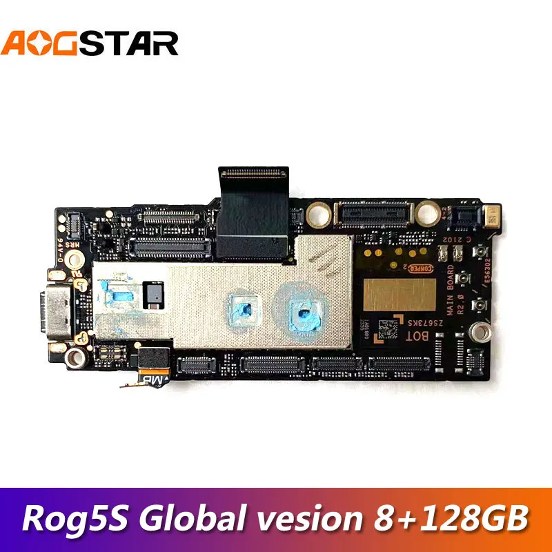 Aogstar 100% Funziona Bene Pannello Elettronico Mobile Sbloccato Per Asus Rog Phone 5S Rog5S Circuiti Della Scheda Madre Della Scheda Madre Rom Global