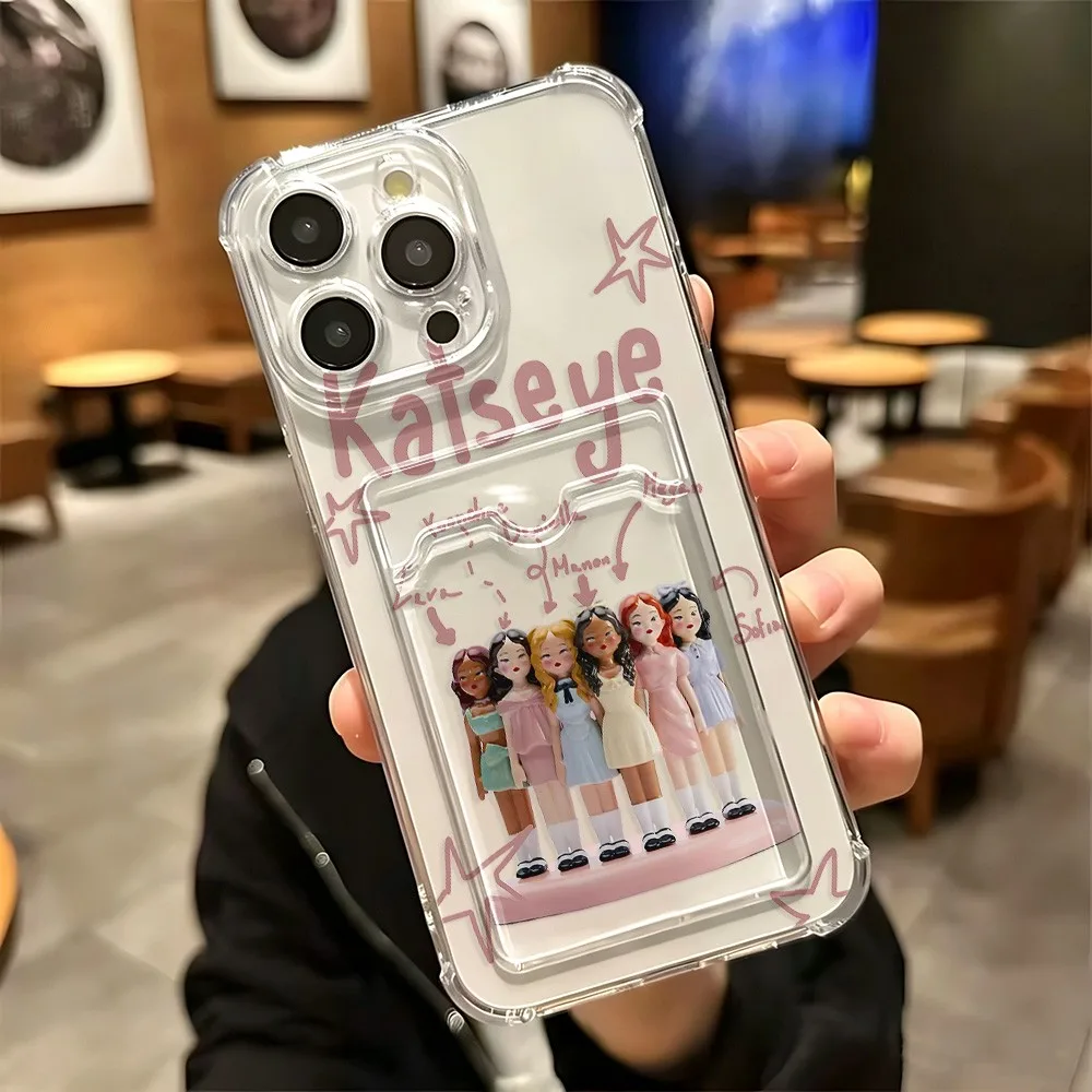 Sleek K-KATSEYES Card Holder Case - Premium Protection and Style