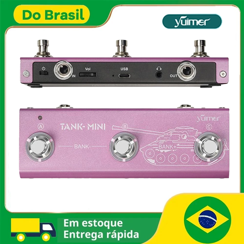 TANK-G マルチエフェクトギターペダル　新品 Amazon.com: TANK-G Digital Multi-Effects Guitar Pedal with