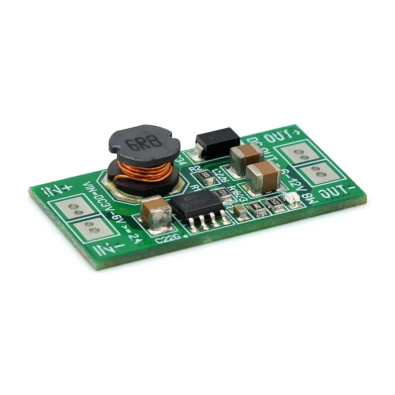 2016 새로운 8W USB 입력 DC-DC 5V 12V 컨버터 스텝 업 모듈 전원 공급 장치 부스트 모듈