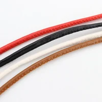New Round Leather Rope Dresses Coat Decoration String Waist Belt For Women Solid Fashion Long Waist Chain Vintage Waistband - Image 4