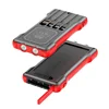 Solar Power Bank 100000mAh Portable Charging Poverbank External Battery Charger Strong Light Led Light for All Smartphones 5