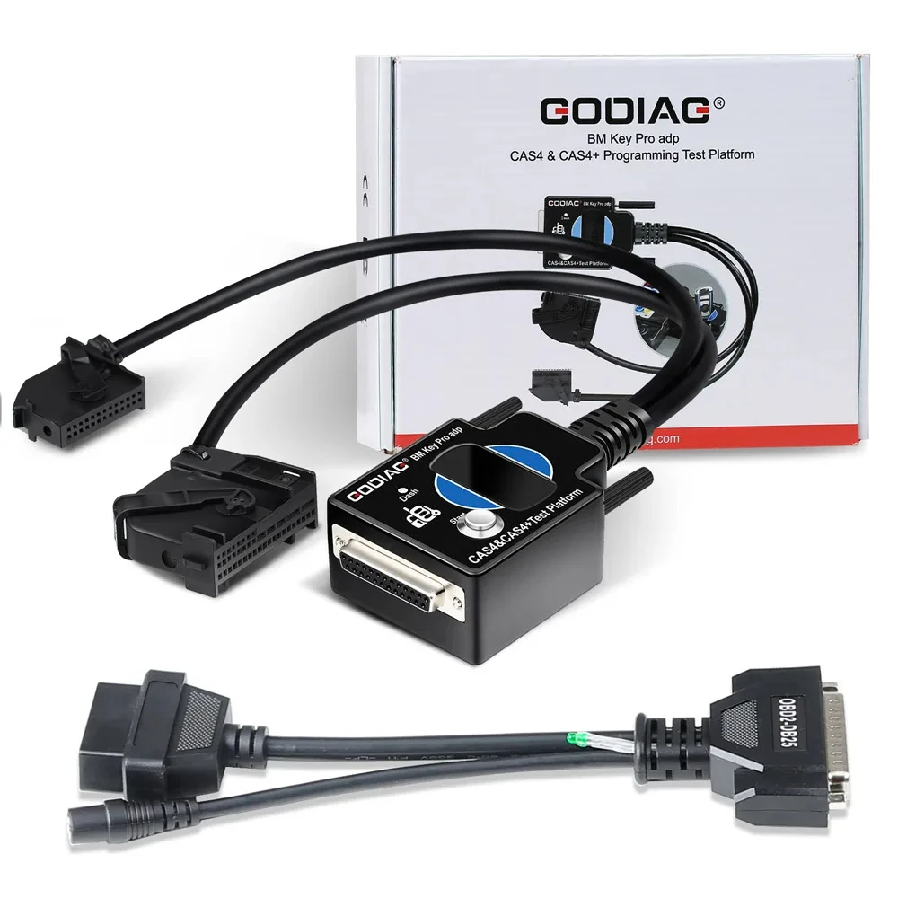 BMW FEM BDC CAS4 + 프로그래밍 GODIAG 테스트 플랫폼 지지대, 모든 키 손실 작업, Lonsdor Autel VVDI2 IM608 CGDI ACDP