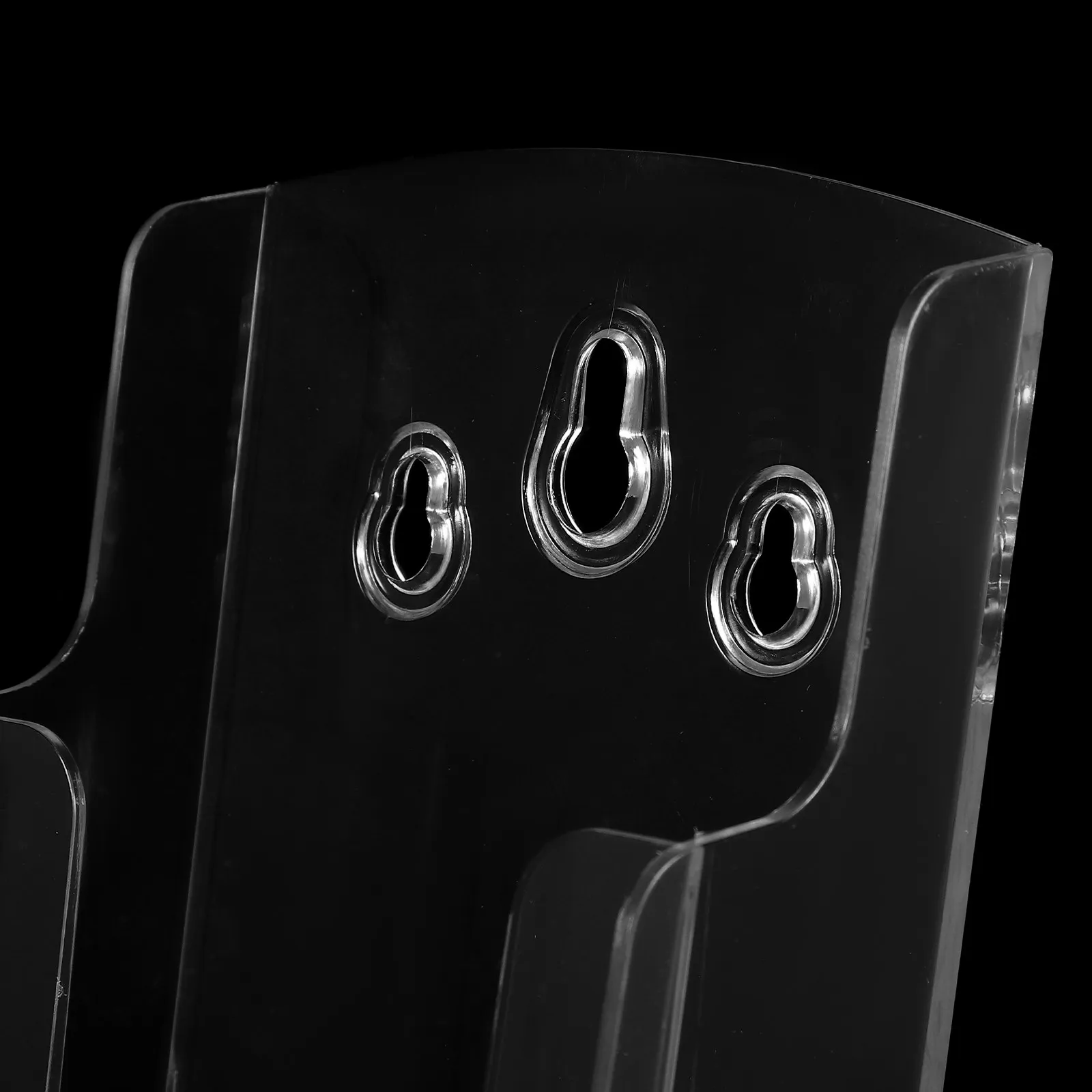 전단지 홀더 아크릴 브로셔 랙 데스크탑 파일 정리대 디스플레이 스탠드 벽걸이 팜플렛 홀더 문서 보관 솔루션