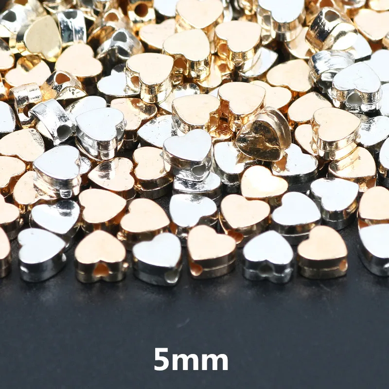 Versatile CCB Charm Spacer Beads - 100pcs Flat Round