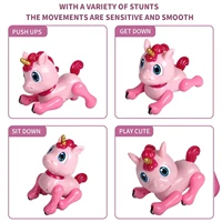 Hot Sale Smart RC Robot Unicorn Education Toys Kids Gifts Intelligent Remote Control Robot Unicorn toys For Children Gifts 2