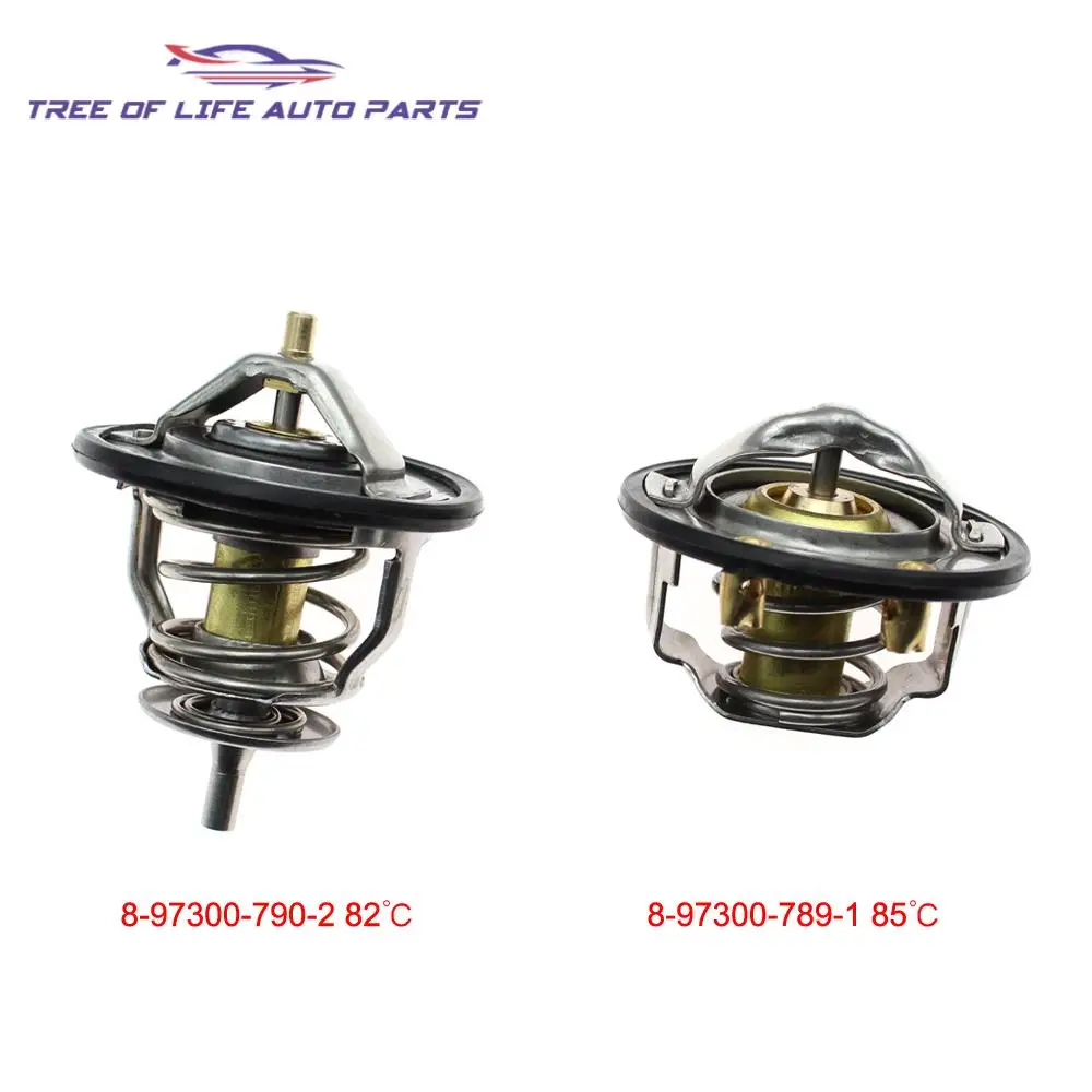 Пара термостат охлаждающей жидкости для двигателя ISUZU NPR NQR NRR 4.8L 4HE1 4.3L 4HF1 5.2L 4HK1 1998-2016 8-97300-789-1 85c 8-97300-790-2 82c (art.: 3920c030d6aef) - 3920c030d6aef