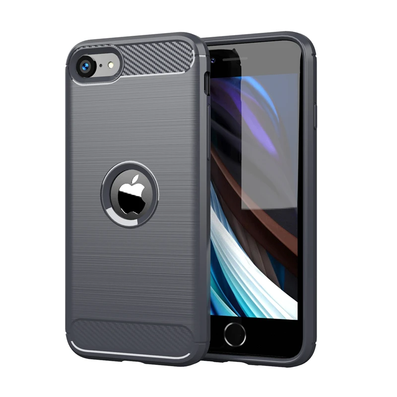 Shockproof Carbon Fiber TPU Phone Case - Enhanced Protection Cover