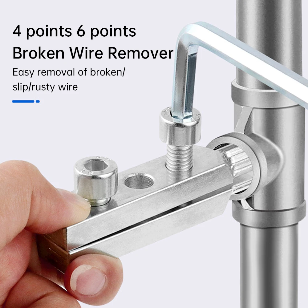 thumbnail image 2 of Faucet Angle Valve Thread Extractor Kit - Broken Pipe Remover For 1/2" & 3/4" Fittings 2 of 13
