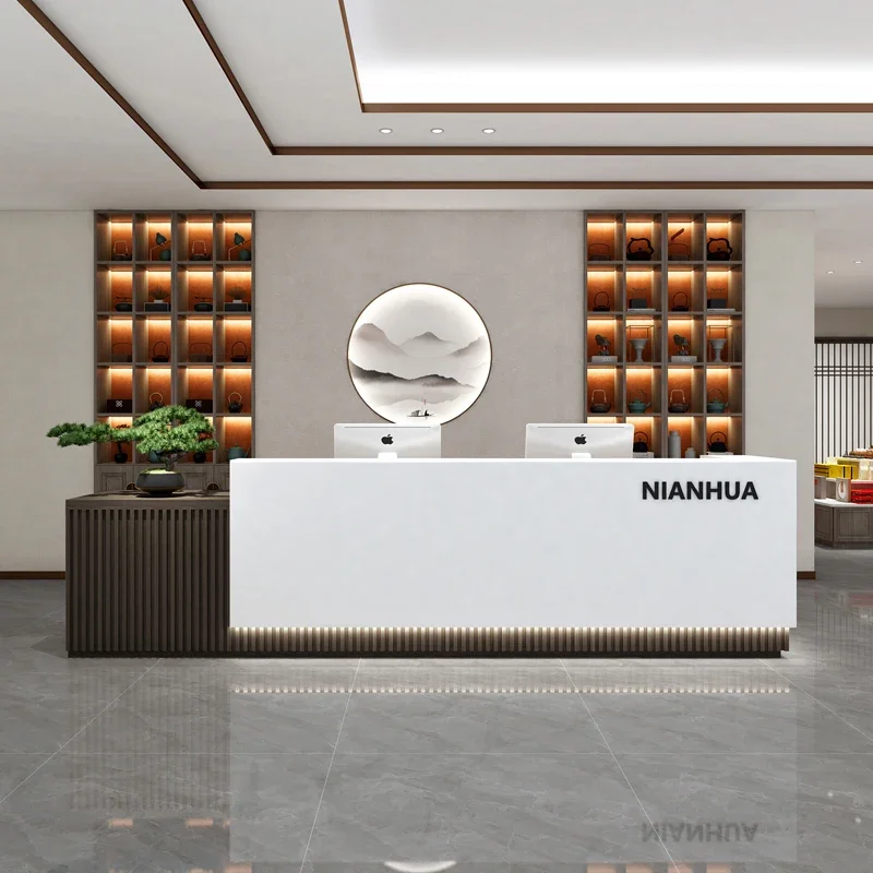 Lectern Luxury Reception Desks Beauty Salon Office Podium Church Futuristic Reception Desks Bancone Office Furniture