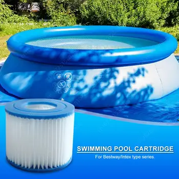 ตัวกรองสำหรับสระว่ายน้ำ1-10ชิ้นเปลี่ยนได้พอดีกับ flowclear Size VI ไส้กรองน้ำ Lay-Z-SPA-Miami Vegas Palm Springs 2