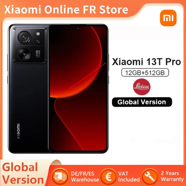 Global Version Xiaomi 13T Pro 5G Smartphone 12GB 512GB 50MP Leica Camera  144Hz AMOLED Display 120W Fast Charge 5000mAh IP68 - AliExpress