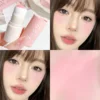 Soft Fog Blush Stick - Energetic Bouncy, Korean Style, Brightening, Dual-use For Lips And Cheeks, Natural Color Vitality Girl 4
