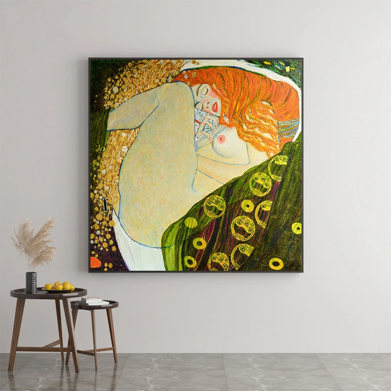 

Красивая красная девушка, Картина на холсте, настенное искусство, известная фотография для гостиной, спальни, настенное украшение