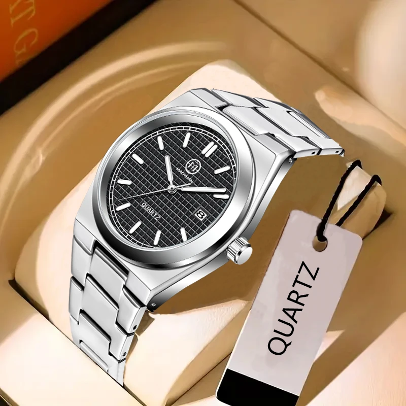 ساعة MAOYUAN رجالية فاخرة كوارتز – زرقاء مقاومة لل...