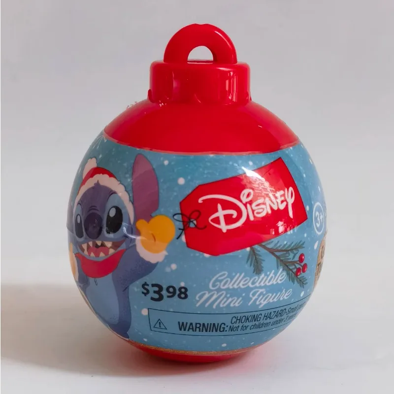 

Disney Genuine Minnie Stitch Decoration Model Toys Blind Ball Christmas Gift Hobbies Collection