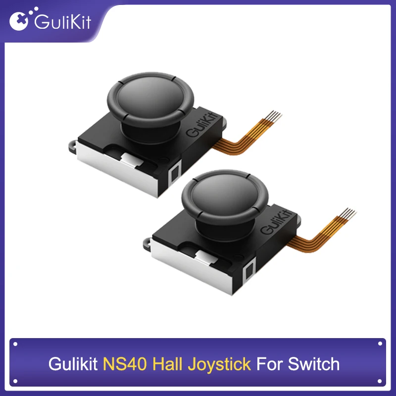 Gulikit Joystick Ns40 Hall Effect Sensing Per Joycon Control Stick Di Ricambio Per Nintendo Switch Oled Accessori Di Riparazione